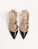 Valentino Patent Rockstud Caged Pump 100Mm - Image 5
